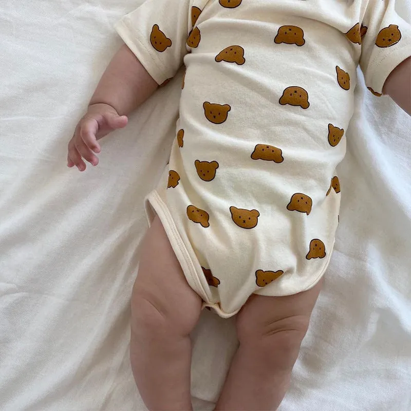 Short Sleeve Cotton Onesies (Lemons, Pineapples or Bears)