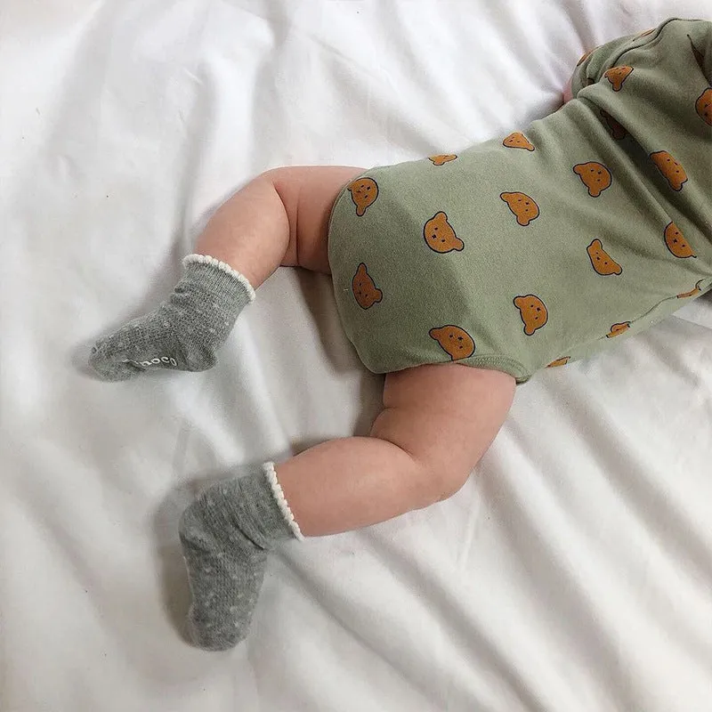 Short Sleeve Cotton Onesies (Lemons, Pineapples or Bears)