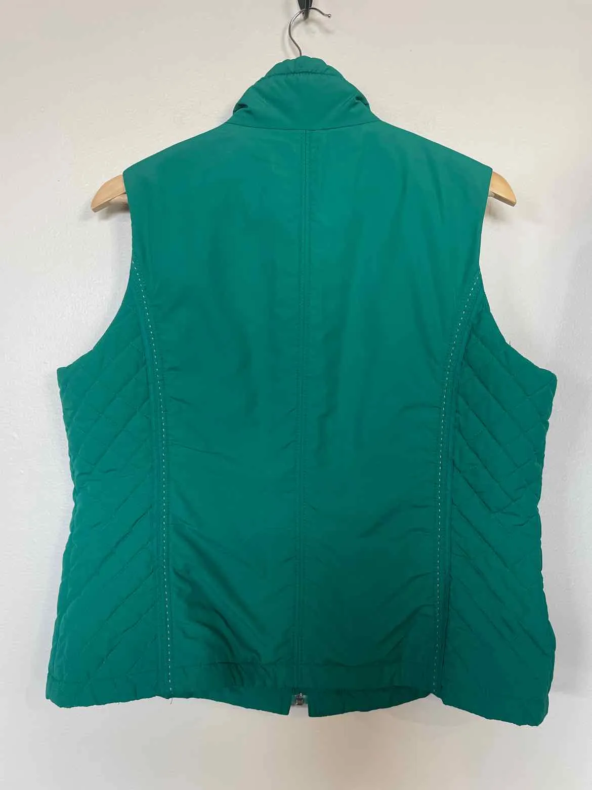 Size Large Coldwater Creek Green Women's Vest