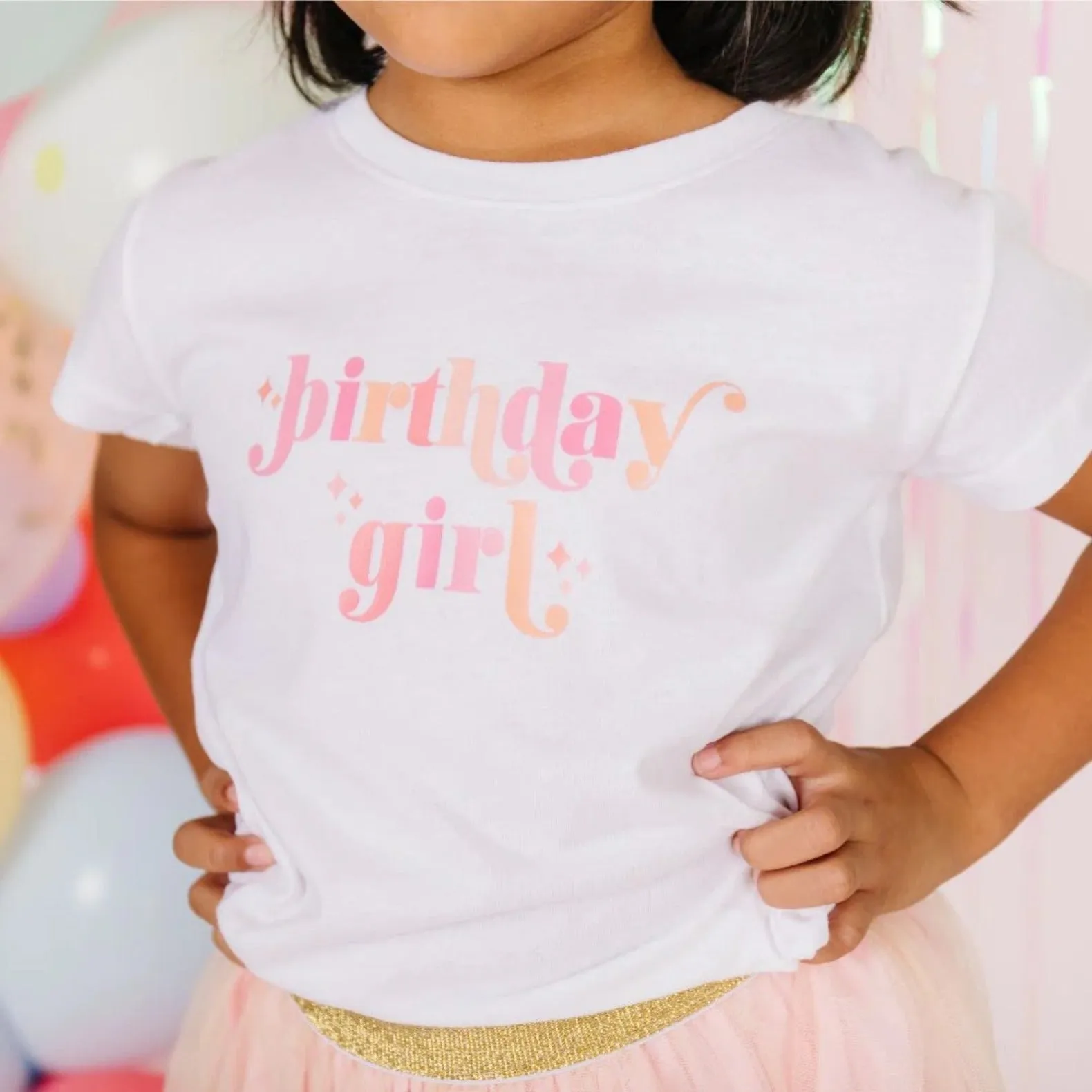 Sweet Wink Girls Blush BIRTHDAY GIRL S/S Shirt