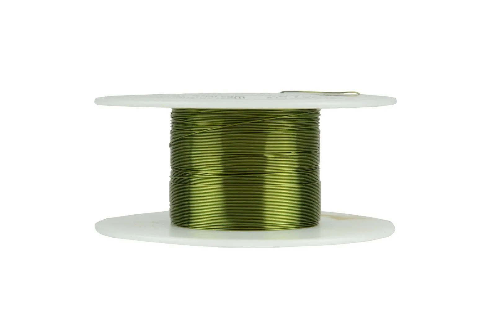 TEMCo 29 AWG Copper Magnet Wire - 2 oz 308 ft 155°C Magnetic Coil Green