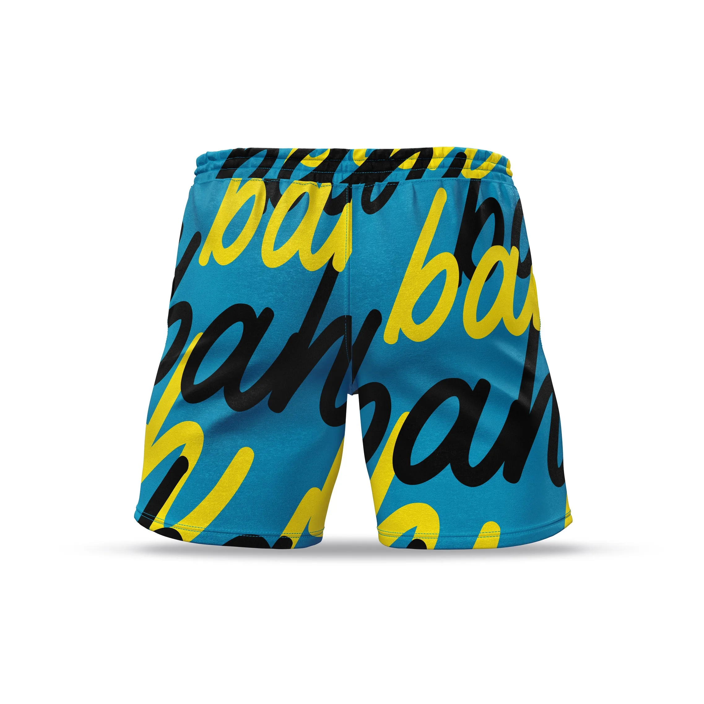 The Bah Script Collection (Independence) Shorts - Aqua