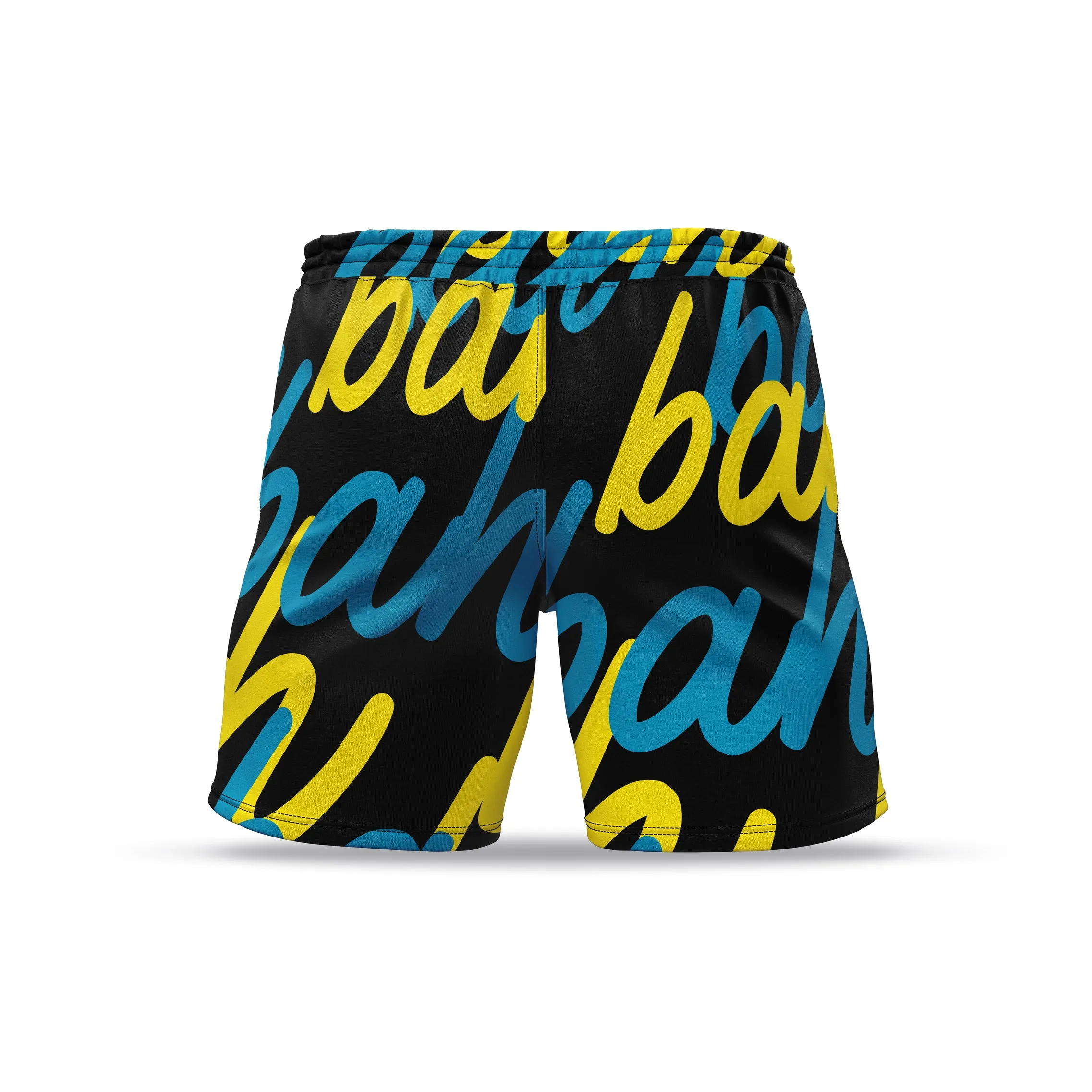 The Bah Script Collection (Independence) Shorts - Black