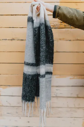 The Louella Scarf - Smoke