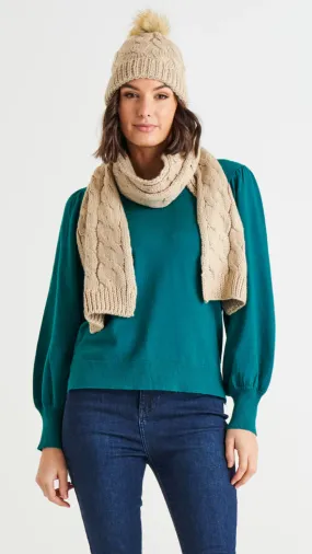 Thelma Scarf - Oat