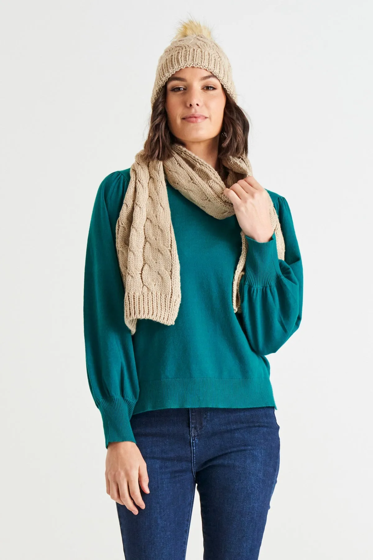 Thelma Scarf - Oat