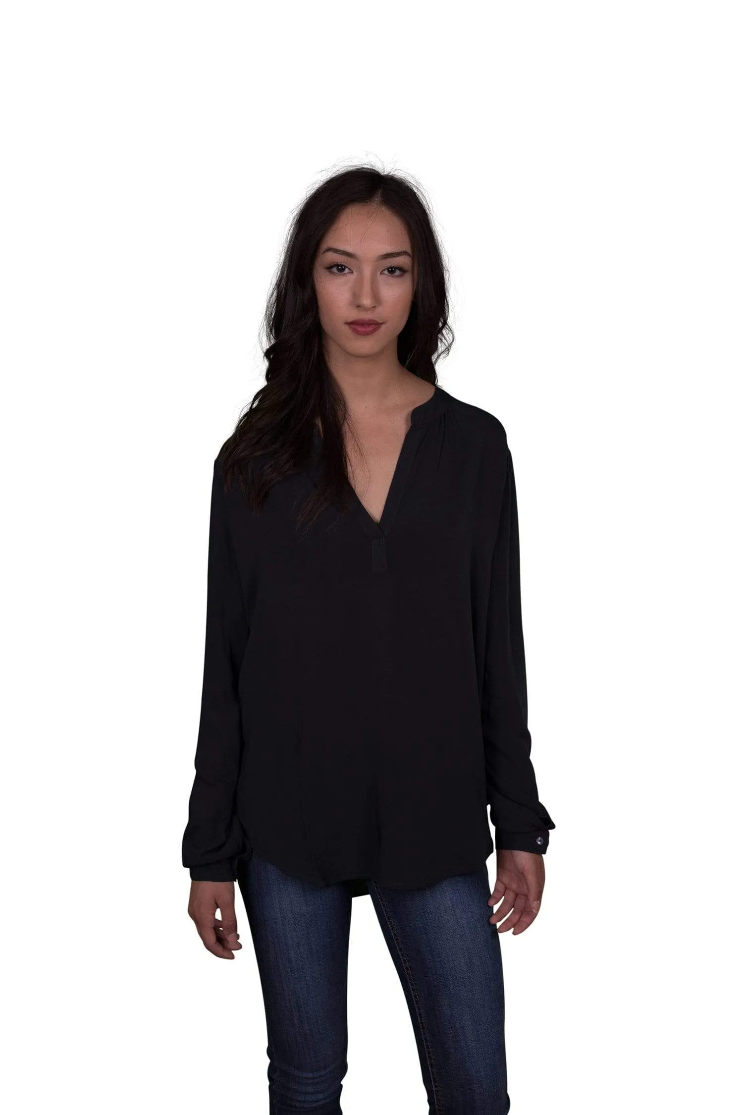 Velvet by Graham & Spencer Rosie Long Sleeve Blouse