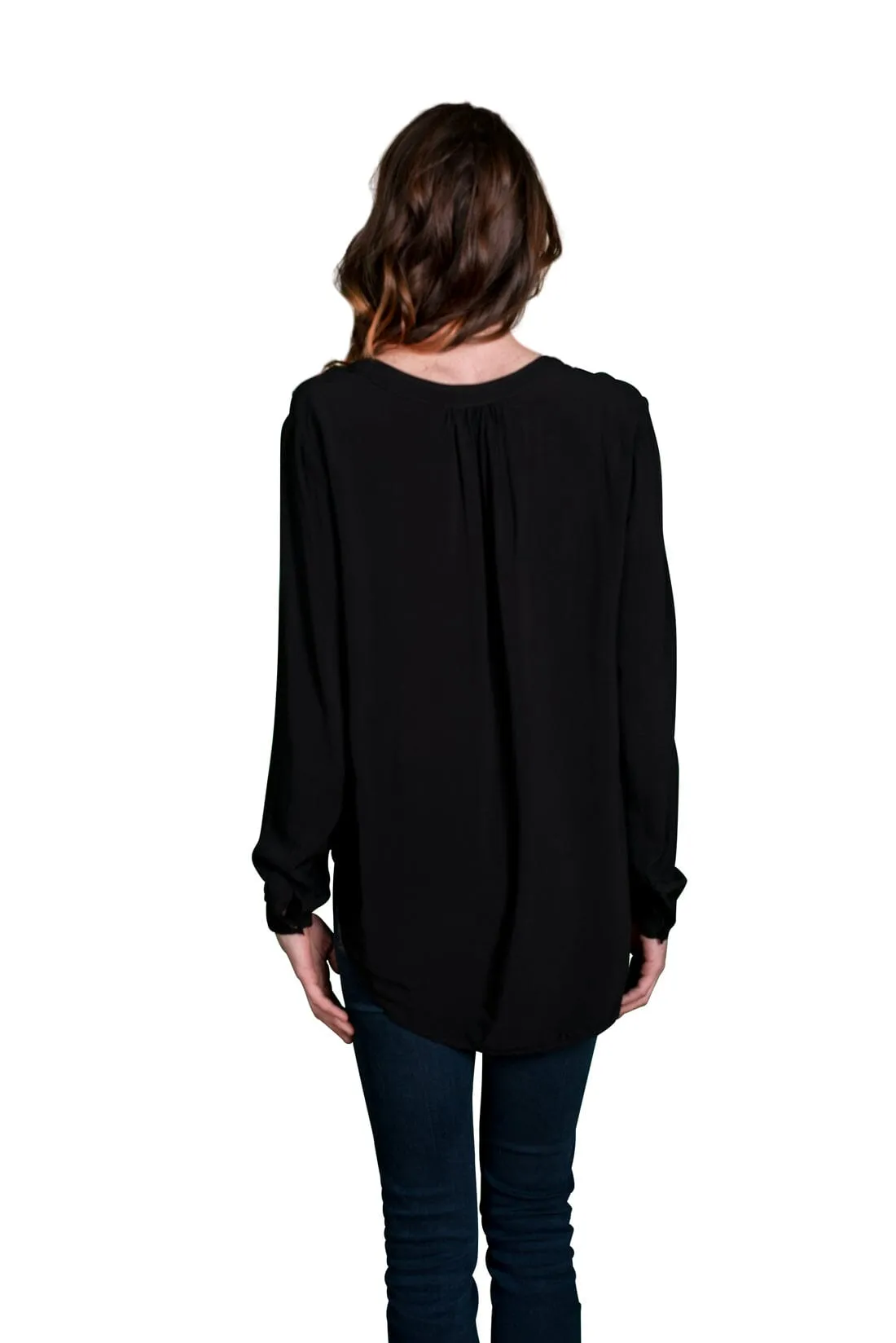 Velvet by Graham & Spencer Rosie Long Sleeve Blouse