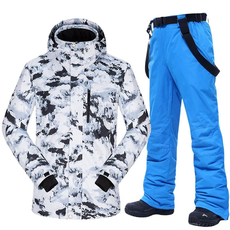 Warm Thickened Outdoor Snow Ski Suit