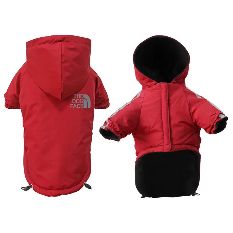 Waterproof Pet Clothes Reflective Raincoat