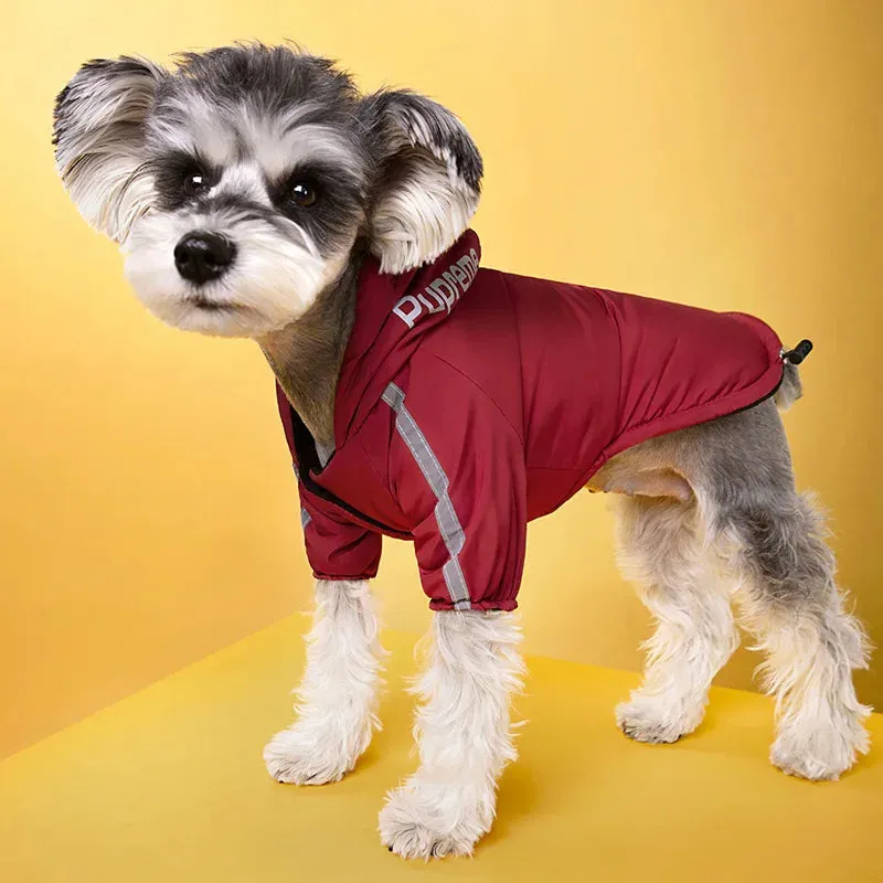 Waterproof Pet Clothes Reflective Raincoat