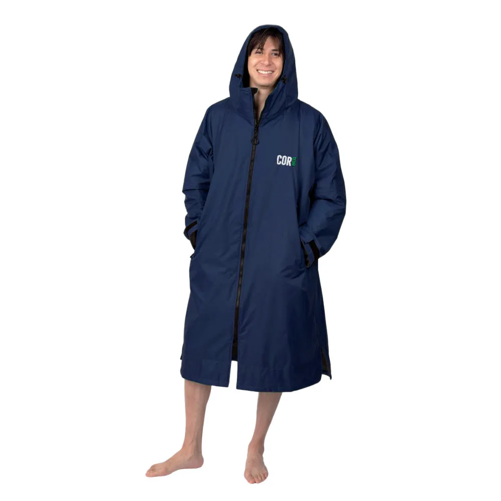 Waterproof Swim Parka (Navy Blue)