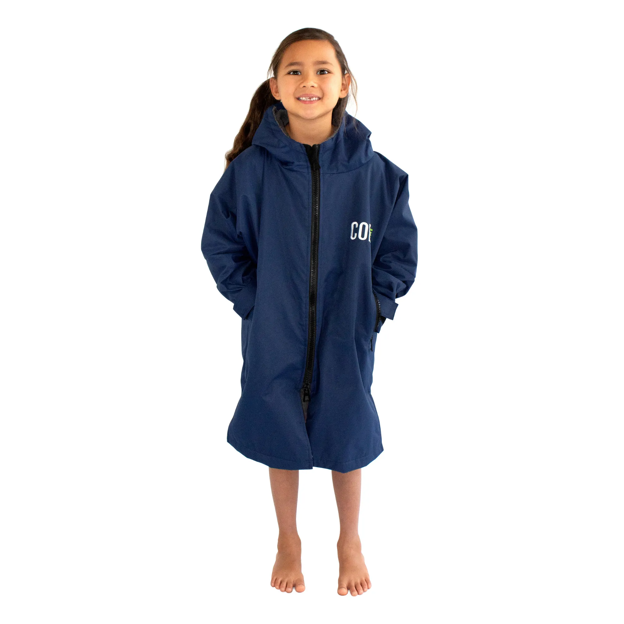 Waterproof Swim Parka (Navy Blue)