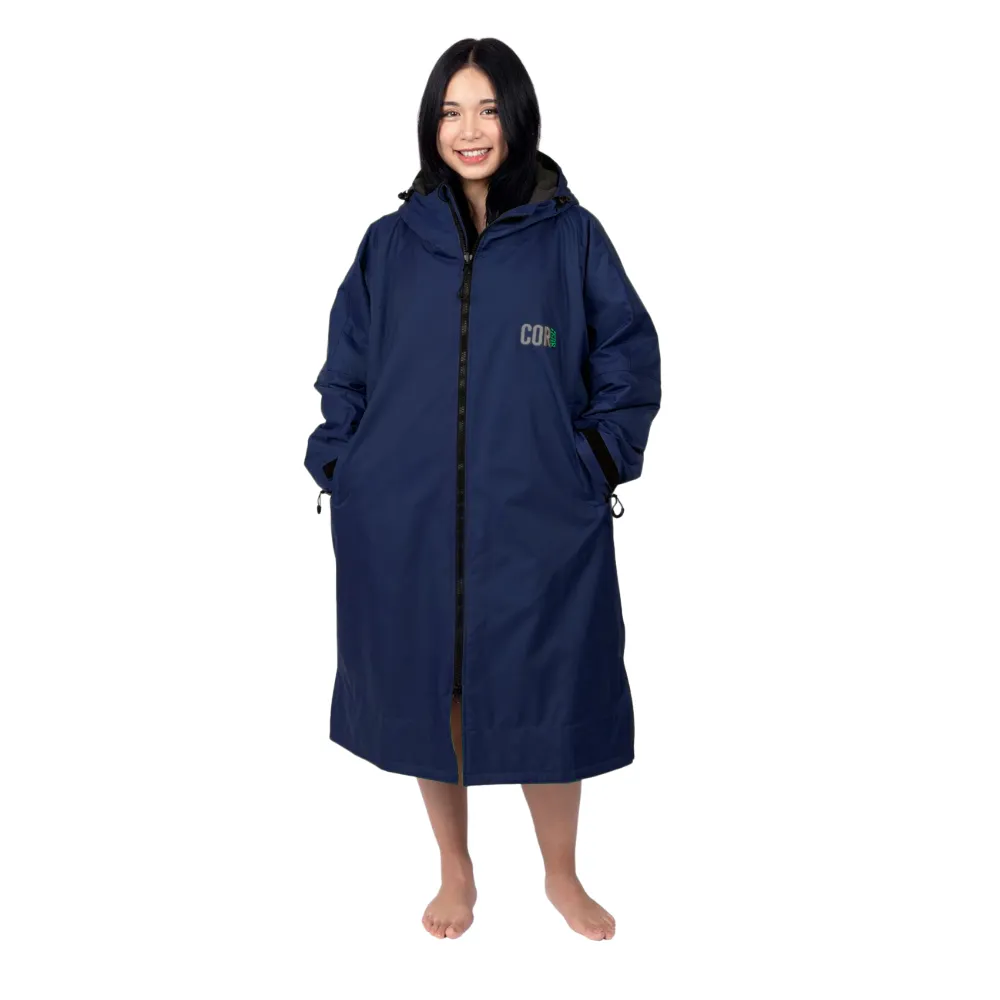 Waterproof Swim Parka (Navy Blue)