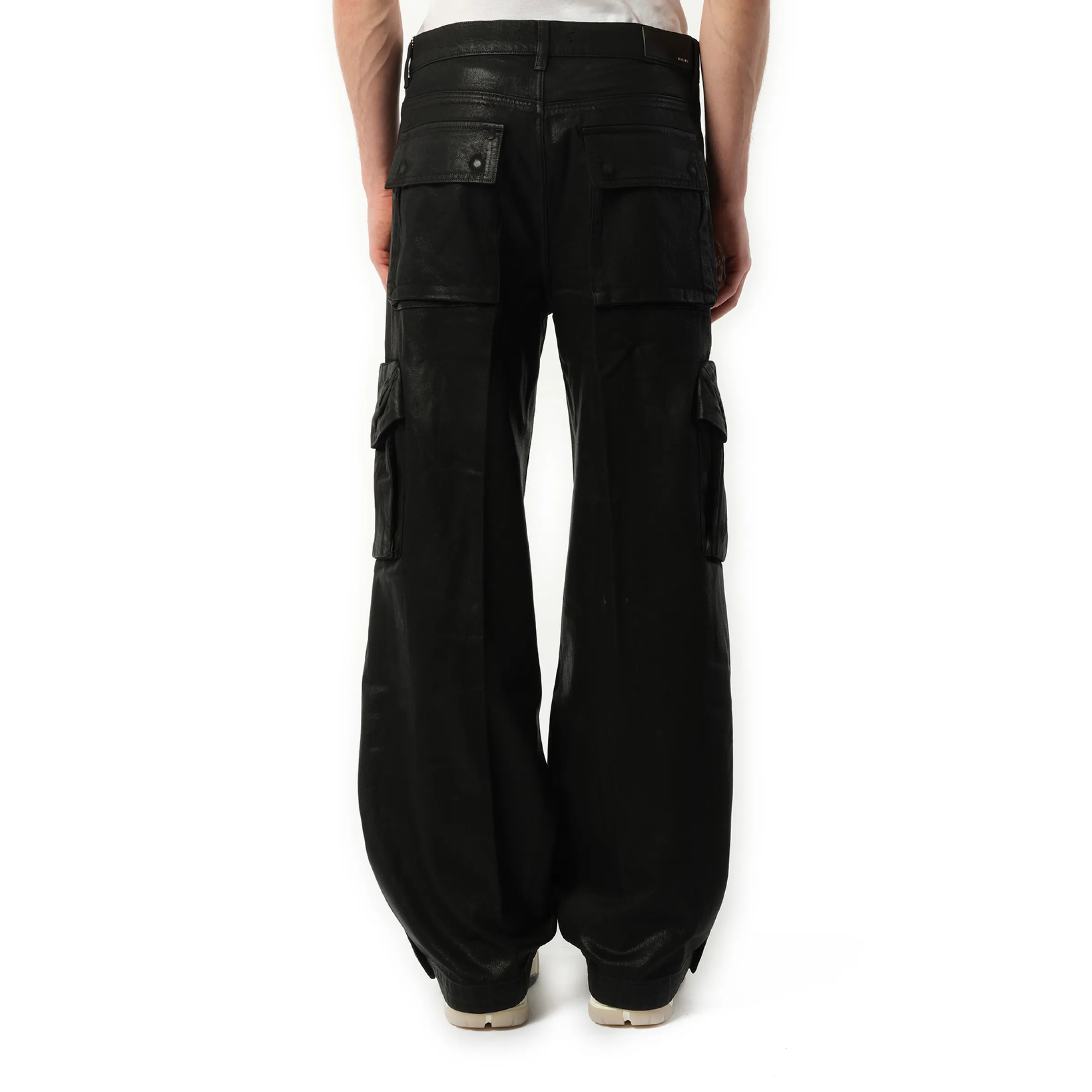 Wax M65 Baggy Cargo Pants in Black OD