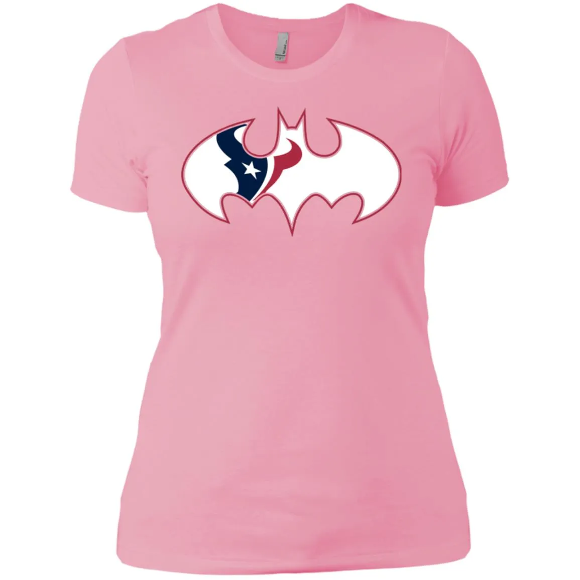 We Are The Houston Texans Batman Nfl Mashup Women Cotton T-Shirt