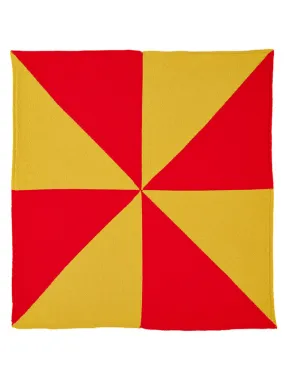 Windmill Square Neckerchief Scarlet