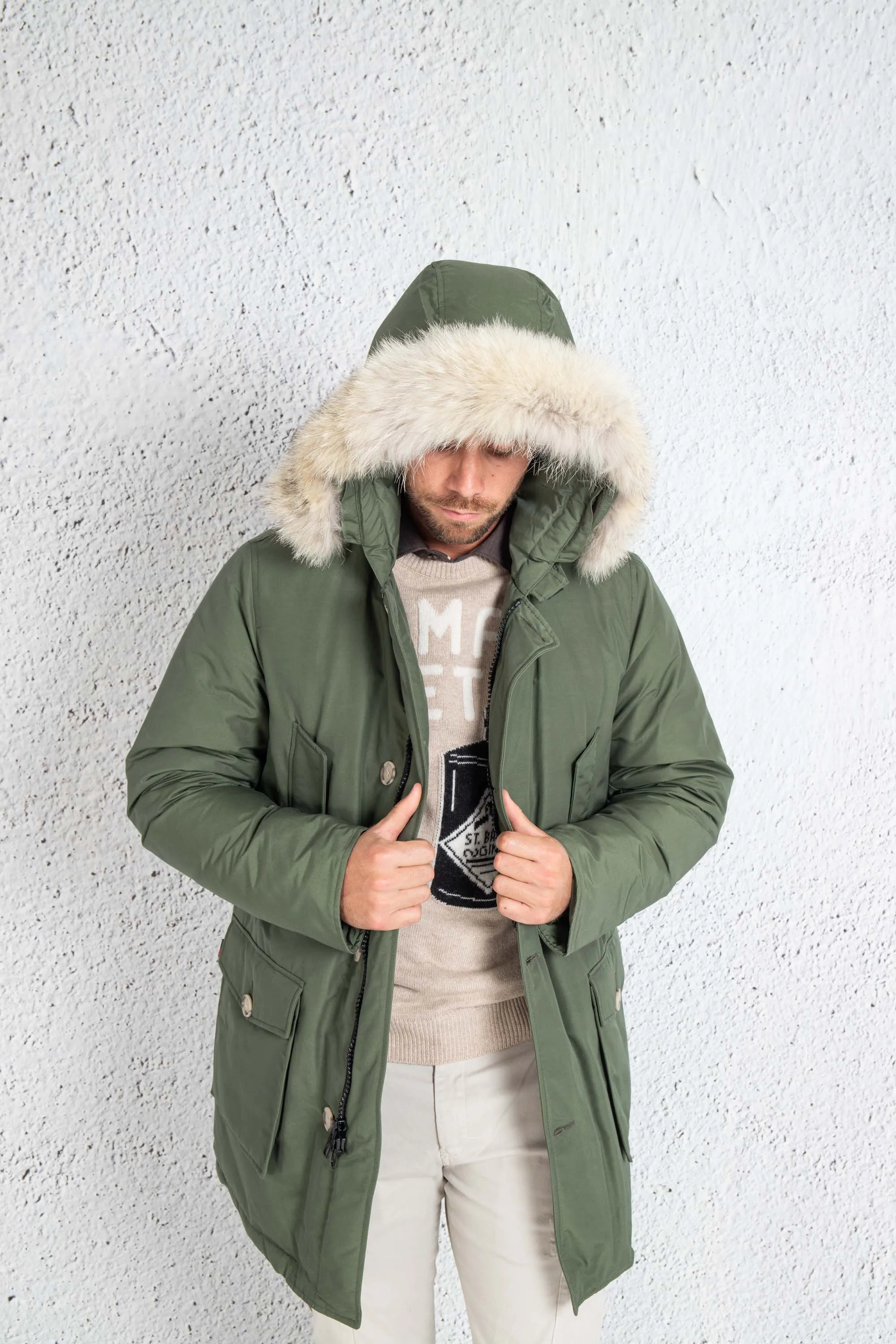 Woolrich Artic Parka 4 Tasche Uomo