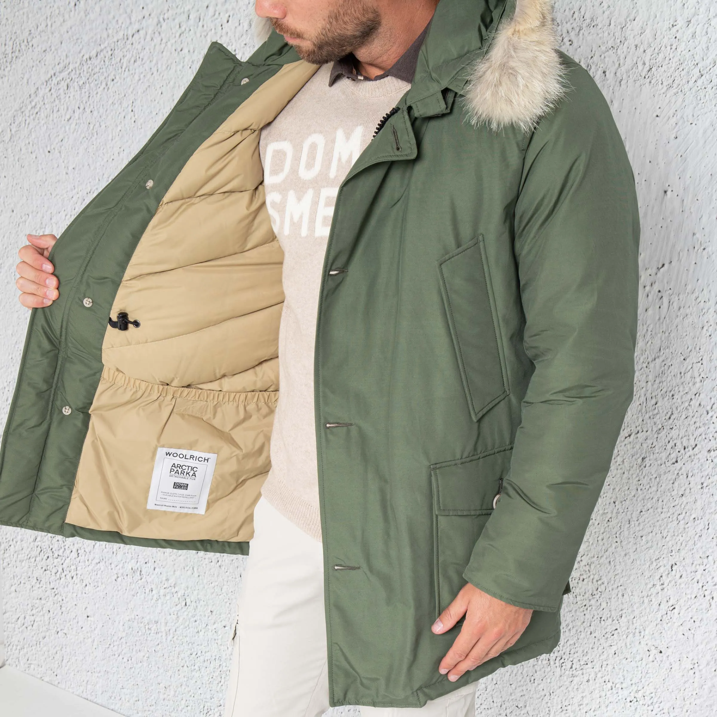 Woolrich Artic Parka 4 Tasche Uomo