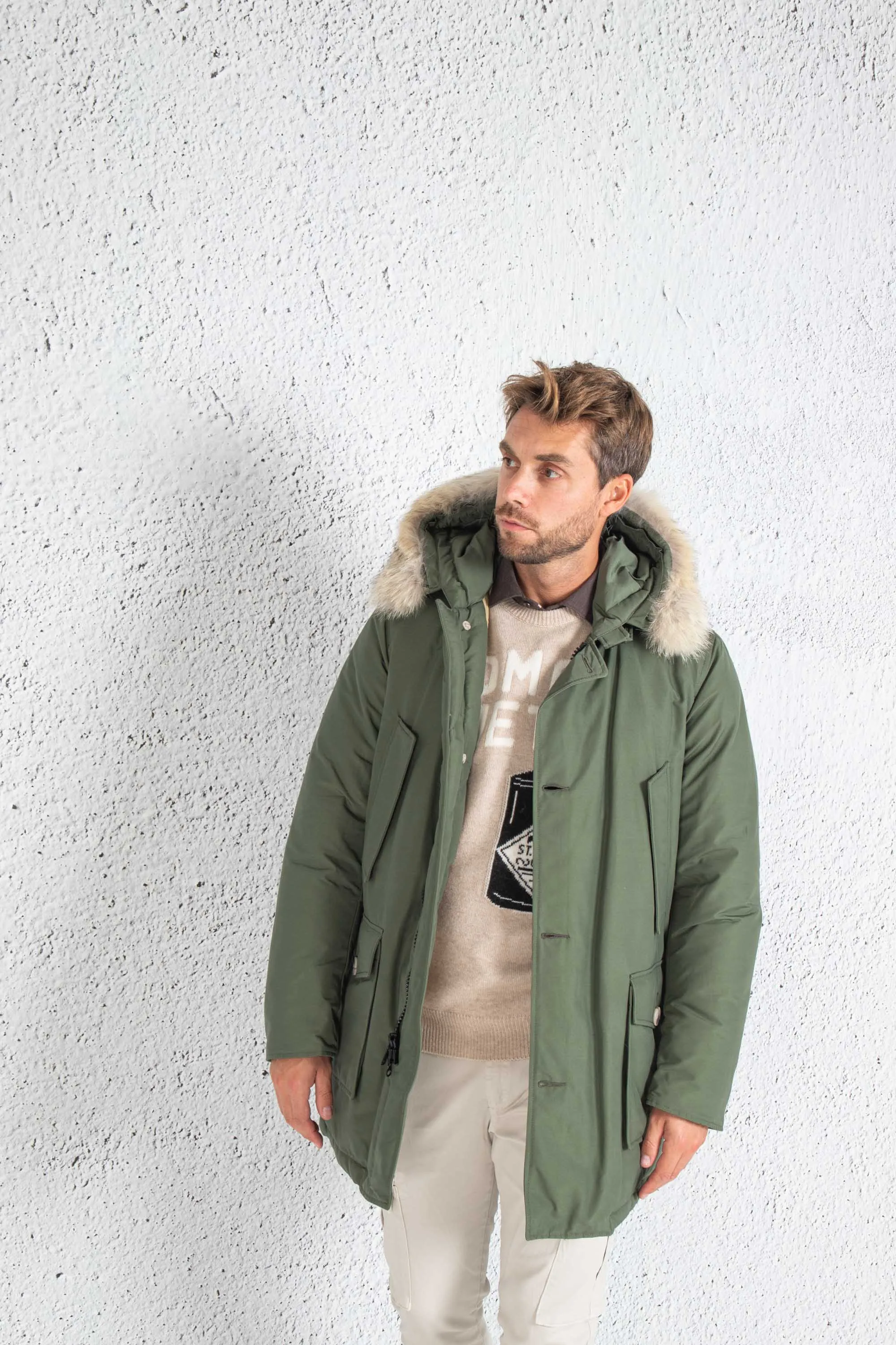 Woolrich Artic Parka 4 Tasche Uomo