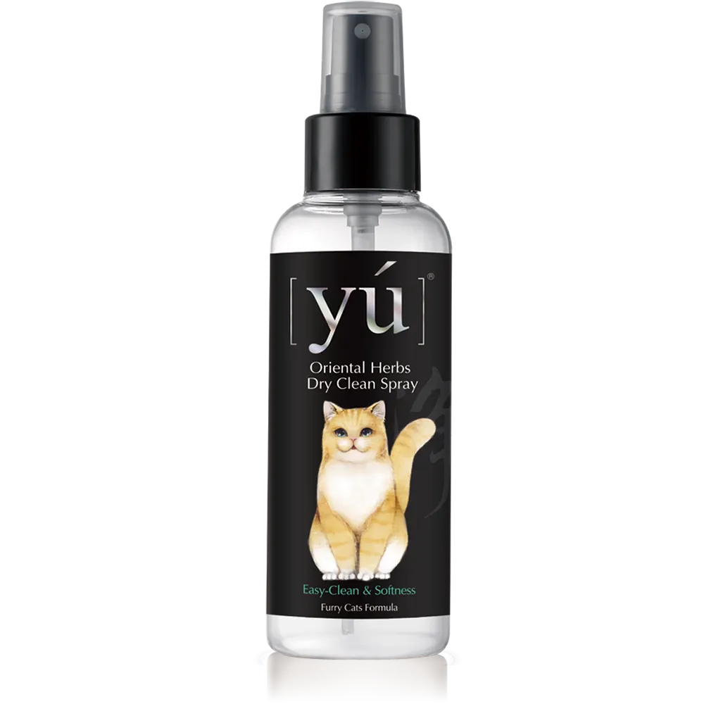 Yu Oriental Herbs Dry Clean Spray for Cats 150ml